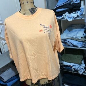 TopShop short sleeve tee shirt size women's 10